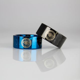 Horus Ring, The Eye of Horus Ring, Ancient Egyptian Symbol of Protection Royal Power and Good Health Design Ring, Egyptian Jewelry, Blue Tungsten Ring