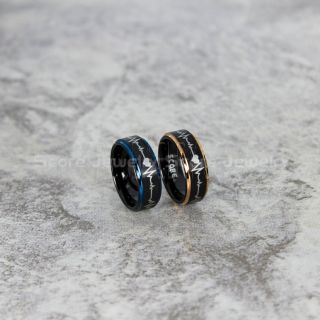 Electrocardiogram Ring, Medical Ring, Science Ring, Doctor Ring, Heartbeat Ring, Nurse Ring, Electrocardiography Ring, Doctor Jewelry, Medical Ring