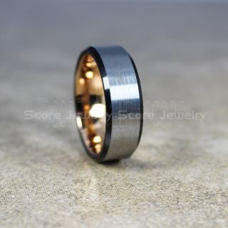 Classic 8mm Silver Tungsten Ring, Silver Tungsten Wedding Band, Silver Wedding Band, Silver Wedding Ring, Silver Tungsten Wedding Ring