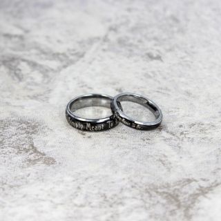 Simply Meant To Be Jack and Sally Rings, Jack and Sally Wedding Bands, Silver Tungsten Rings, Silver Tungsten Wedding Bands, Jack and Sally Wedding Rings