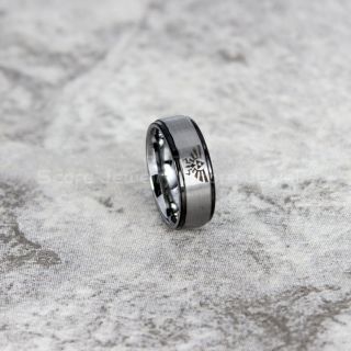 Zelda Ring, Gamer Ring, Legend of Zelda Ring, Zelda Wedding Ring, Zelda Wedding Band, Silver Tungsten Ring, Silver Wedding Band
