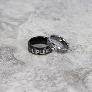 Gamer Rings, Couple Ring Set, Player 1 Player 2 Rings, Controller Rings, Black Gamer Wedding Rings, Black Tungsten Gamer Wedding Bands, Black Tungsten Rings, Black Wedding Bands, Gamer Jewelry