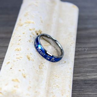 Simply Meant To Be Ring, Jack and Sally Ring, Jack and Sally Wedding Band, Blue Tungsten Ring, Blue Tungsten Wedding Band, Jack and Sally Wedding Ring