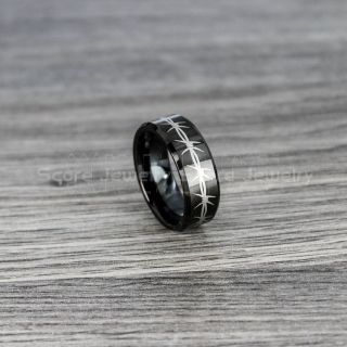 Barb Wire Ring, Barb Wire Jewelry, Bard Wire Wedding Band, Black Tungsten Ring, Black Ring, Black Wedding Band, Black Wedding Ring