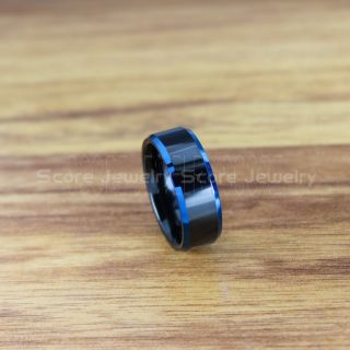 Black Tungsten Ring, Classic 8mm Black Tungsten Wedding Band, Black Wedding Band, Black Wedding Ring, Black Tungsten Wedding Ring