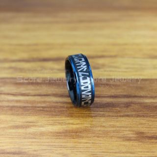 Aurebesh Ring, Star Wars Ring, Customize Your Own Text in Aurebesh, Star Wars Wedding Band, Silver Aurebesh Wedding Ring, Black Tungsten Band, Aurebesh Wedding Band, Star Wars Wedding Ring, Star Wars Aurebesh Jewelry