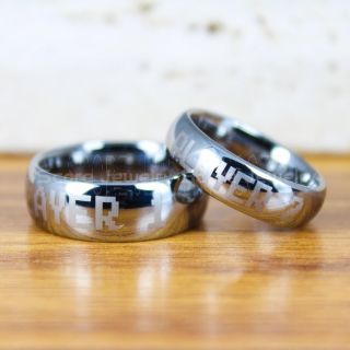 Gamer Rings, Couple Ring Set, Player 1 Player 2 Rings, Controller Rings, Silver Gamer Wedding Rings, Silver Tungsten Gamer Wedding Bands, Silver Tungsten Rings, Silver Wedding Bands, Gamer Jewelry
