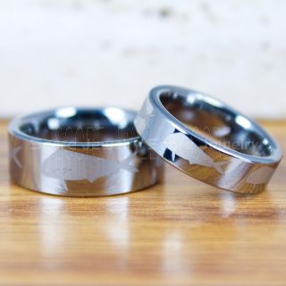 Mahi-mahi Ring, Dolphinfish Ring, Mahi-mahi Jewelry, Mahi-mahi Wedding Band, Fishing Ring, Fish Hook Ring, Silver Tungsten Ring, Silver Wedding Band, Hunting Ring, Fish Hooks Wedding Band