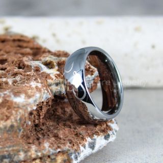 Fishing Ring, Fish Hook Ring, Silver Tungsten Ring, Silver Wedding Band, Hunting Ring, Fish Hooks Wedding Band, Hunting Wedding Band