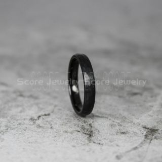 Hammered Tungsten Ring, Black Tungsten Wedding Band, Hammered Wedding Band, Black Hammered Wedding Ring, Black Wedding Ring