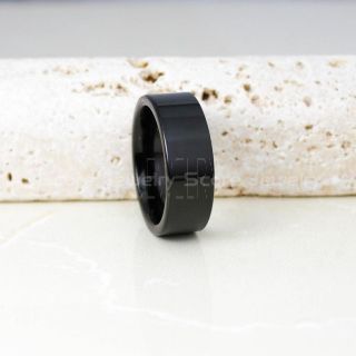 Black Tungsten Ring, Classic 8mm Black Tungsten Wedding Band, Black Wedding Band, Black Wedding Ring, Black Tungsten Wedding Ring