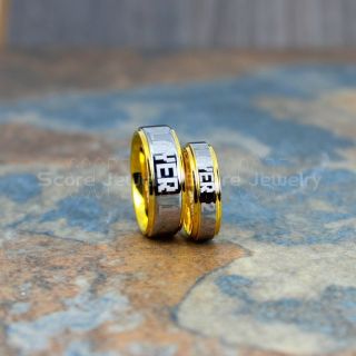 Player 1 Player 2 Rings, Gamer Rings, Silver Tungsten Rings, Silver Wedding Bands, Couple Ring Set Gamer Rings
