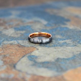 Legend of Zelda Ring, 8 Bit Hearts Ring, Zelda Wedding Ring, Zelda Wedding Band, Gamer Ring, Gunmetal Tungsten Ring, Gunmetal Wedding Band, 8 Bit Hearts Zelda Ring