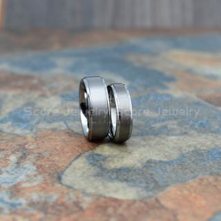 Silver Tungsten Ring, Classic Silver Tungsten Wedding Band, Silver Wedding Band, Silver Wedding Ring, Silver Tungsten Wedding Ring