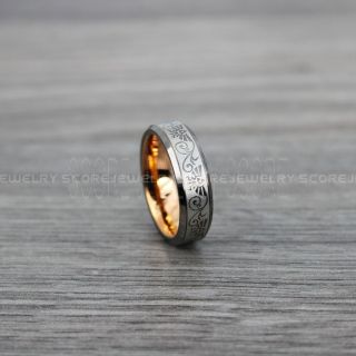Zelda Ring, Gamer Ring, Legend of Zelda Ring, Zelda Wedding Ring, Zelda Wedding Band, Gunmetal Tungsten Ring, Gunmetal Wedding Band
