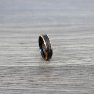 Hammered Rings, Hammered Wedding Band, Black Wedding Band, Black Hammered Tungsten Band, Black Wedding Ring, Black Tungsten Wedding Ring