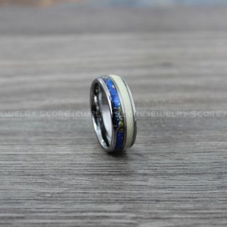 Deer Antler Ring, Deer Antler Wedding Band, Antler Ring, Antler Wedding Band, Silver Tungsten Wedding Band