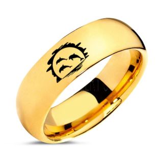 Dolphins Ring, Dolphin Heart Ring, Dolphin Wedding Ring, Dolphin Wedding Band, Marine Life Ring, Bottlenose Dolphins Ring, Yellow Gold Tungsten Ring, Yellow Gold Tungsten Wedding Band, Ocean Life Wedding Band