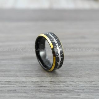 Barb Wire Ring, Barb Wire Jewelry, Bard Wire Wedding Band, Black Tungsten Ring, Black Ring, Black Wedding Band, Black Wedding Ring