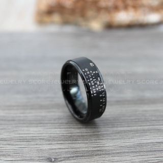 Camera Lens Dials Ring, Photography Ring, Camera Ring, Lens Ring, Camera Lens Ring, Black Ring, Black Tungsten Wedding Band, Black Wedding Band