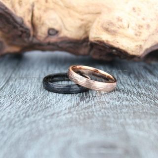 Hammered Rings, 2 piece Couple Set Hammered Tungsten Rings, Black Tungsten Wedding Bands, Hammered Wedding Bands, Black Hammered Wedding Rings, Black Wedding Rings