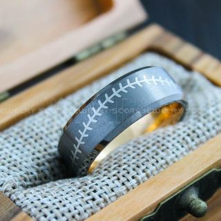 Baseball Ring, Baseball Wedding Band, Baseball Wedding Ring, Baseball Jewelry, Baseball Wedding