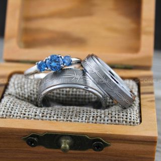 Barbed Wire Rings, Couple Rings, Barbed Wire Wedding Bands, Silver Wedding Rings, Couple Wedding Bands