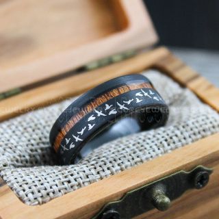 Flying Ducks Rings, Geese Rings, Duck Wedding Rings, Duck Wedding Bands, Geese Jewelry, Flying Ducks Rings