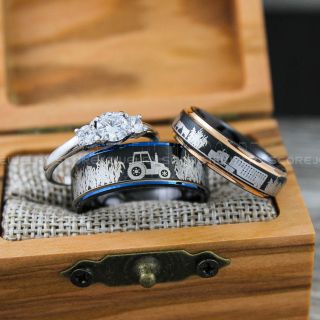 Rancher Rings, Cattle Rancher Rings, Couple Rings, Dairy Rancher Rings, Cowboys Rings, Cattle Rings, Cowboys Jewelry, Farmer Rings