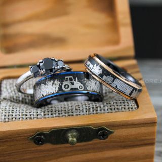 Rancher Rings, Cattle Rancher Rings, Couple Rings, Dairy Rancher Rings, Cowboys Rings, Cattle Rings, Cowboys Jewelry, Farmer Rings