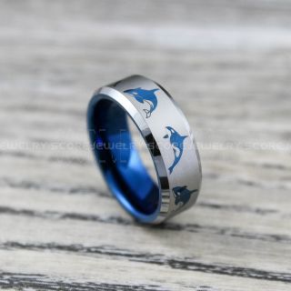 Orca Ring, Killer Whale Ring, Orca Jewelry, Whale Jewelry, Ocean Ring, Ocean Wedding Band, Orca Wedding Band