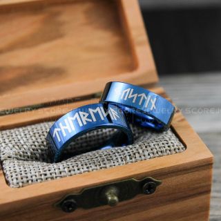 Norse Runes Rings, Norse Runes Jewelry, Vikings Rings, Vikings Wedding Bands, Norse Runes