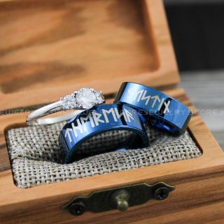 Norse Runes Rings, Norse Runes Jewelry, Vikings Rings, Vikings Wedding Bands, Norse Runes
