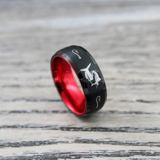 Catfish Ring, Fishing Ring, Fish Hook Ring, Catfish Jewelry, Catfish Fishing Ring, Fisherman Ring, Fisherman Jewelry