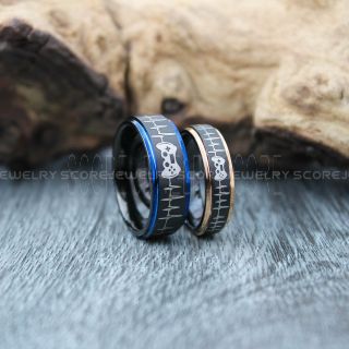 Gamer Rings, Couple Ring Set, Player 1 Player 2 Rings, Controller Rings, Black Gamer Wedding Rings, Black Tungsten Gamer Wedding Bands, Black Tungsten Rings, Black Wedding Bands, Gamer Jewelry