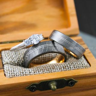 Elvish Ring, Elvish Wedding Ring, Elvish Wedding, Gold Wedding Bands, Couple Rings, Couple Wedding Rings