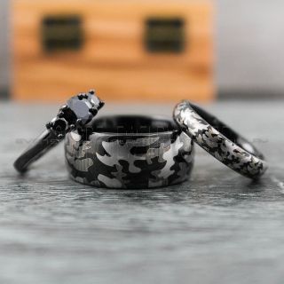 Camo Wedding Bands, Couple Rings, Camo Rings, Army Rings, Military Rings, Military Jewelry, Army Couple, Army Wife, Army Husband, Military Wife