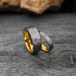 Hammered Rings, Hammered Wedding Rings, Hammered Wedding Bands, Silver Wedding Rings, Silver Wedding Bands