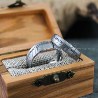Couple Rings, Elvish Rings, Elvish Wedding Rings, Elvish Wedding, Silver Wedding Bands, Silver Wedding Rings