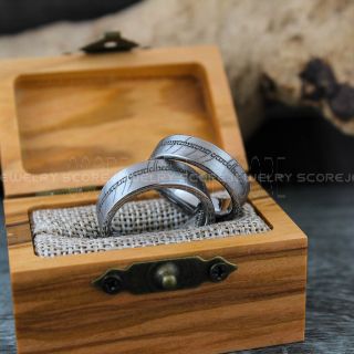 Elvish Rings, Couple Rings, Elvish Wedding Rings, Elvish Wedding, Silver Wedding Bands, Silver Wedding Rings