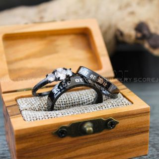 Ride or Die Rings, Ride or Die, Ride or Die Wedding Rings, Ride or Die Wedding Bands, Black Wedding Rings, Black Wedding Bands, Biker Rings