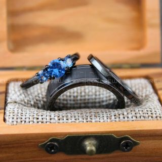 Black Wedding Bands, Couple Rings, Couple Wedding Bands, Couple Wedding Rings, Matching Rings, His and Hers Wedding Rings