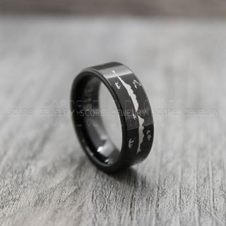 Fishing Ring, Fishing Wedding Ring, Fishing Scene Ring, Fish Hook Ring, Fishing Jewelry, Marlin Fishing Ring, Fisherman Ring, Fisherman Jewelry