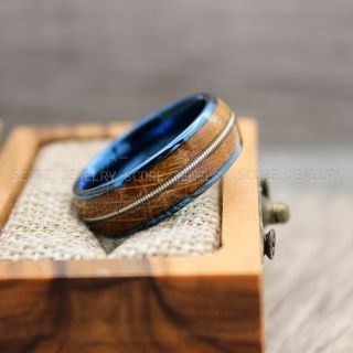 Guitar Ring, Guitar String Ring, Blue Wedding Band, Musician Ring, Music Ring, Piano Ring, Music Jewelry, Piano Jewelry, Guitar Jewelry