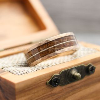 Guitar Ring, Guitar String Ring, Rose Gold Wedding Band, Musician Ring, Music Ring, Piano Ring, Music Jewelry, Piano Jewelry, Guitar Jewelry