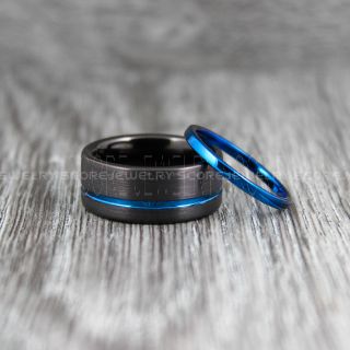 Black Tungsten Rings, Black Tungsten Wedding Bands, Black Wedding Rings, Black Tungsten Rings