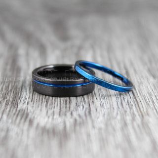 Black Tungsten Rings, Black Tungsten Wedding Bands, Black Wedding Rings, Black Tungsten Rings