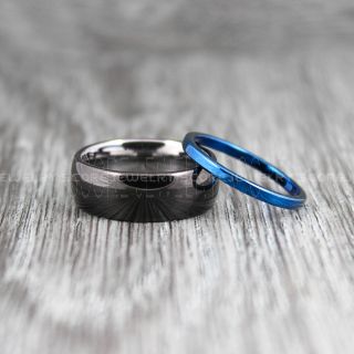 Black Tungsten Rings, Black Tungsten Wedding Bands, Black Wedding Rings, Black Tungsten Rings