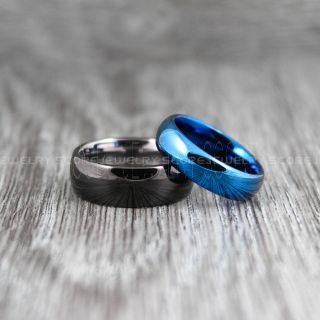 Black Tungsten Rings, Black Tungsten Wedding Bands, Black Wedding Rings, Black Tungsten Rings