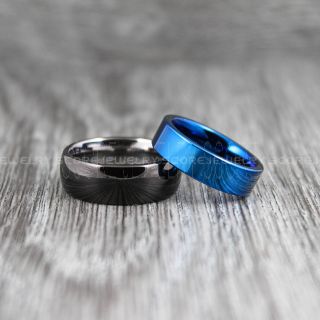 Black Tungsten Rings, Black Tungsten Wedding Bands, Black Wedding Rings, Black Tungsten Rings